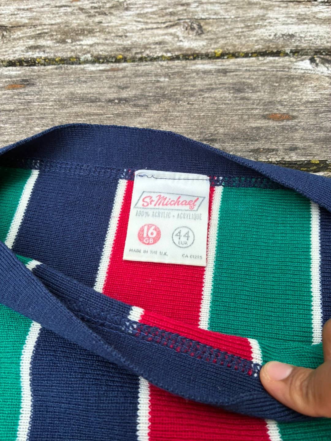 Vintage Striped Sweater - photo 2