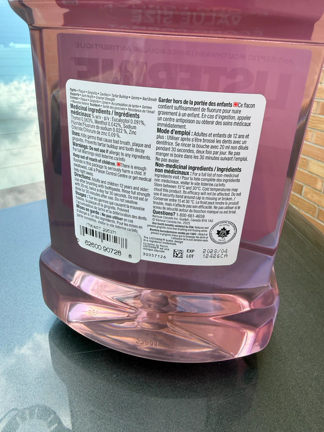 Listerine mouthwash 1.5 Litre(expiry 2028)(Oakville) - photo 2