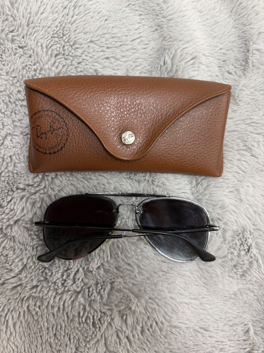 Ray-Ban Aviator Sunglasses with Case - photo 2