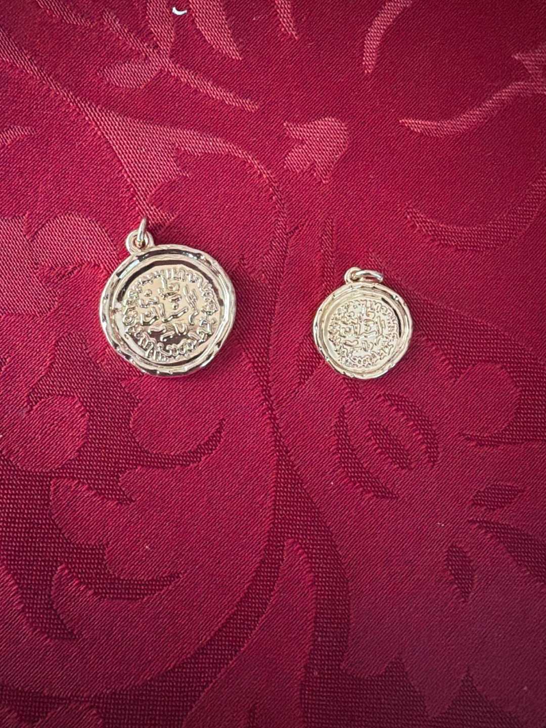 Pendants: Butterfly, Coins, and Ball Charm - photo 4