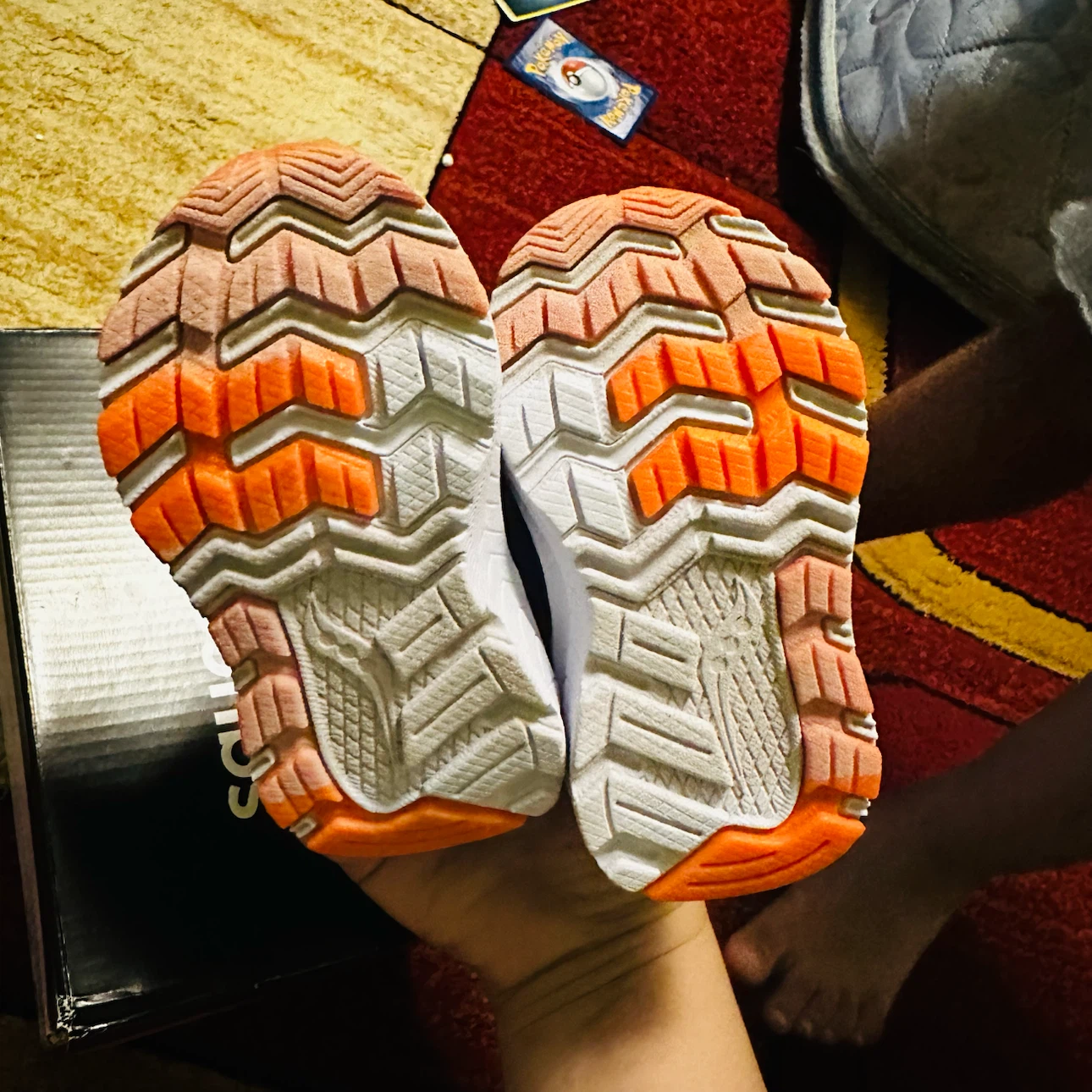 Saucony Wind FST Jr. Sneaker Navy/Orange Size 4 M - photo 3