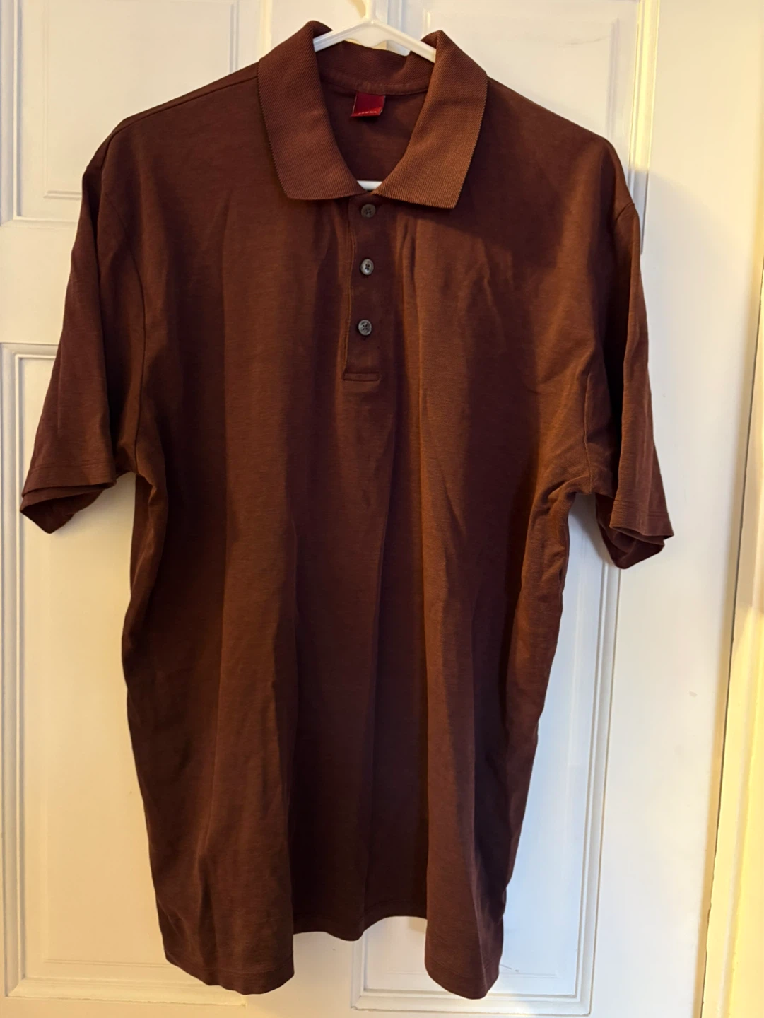 Men's Burgundy Polo Shirt