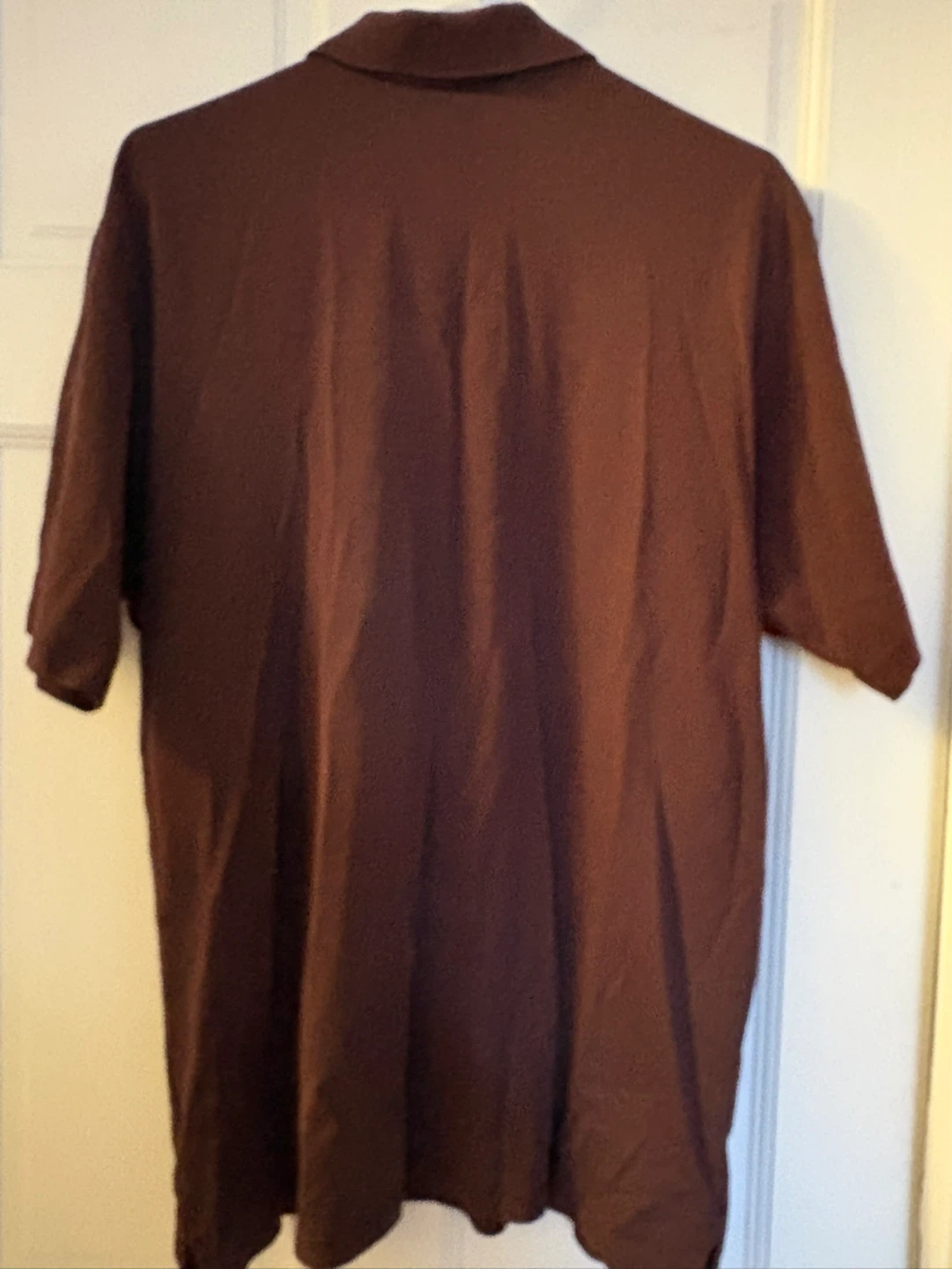 Men's Burgundy Polo Shirt - photo 2
