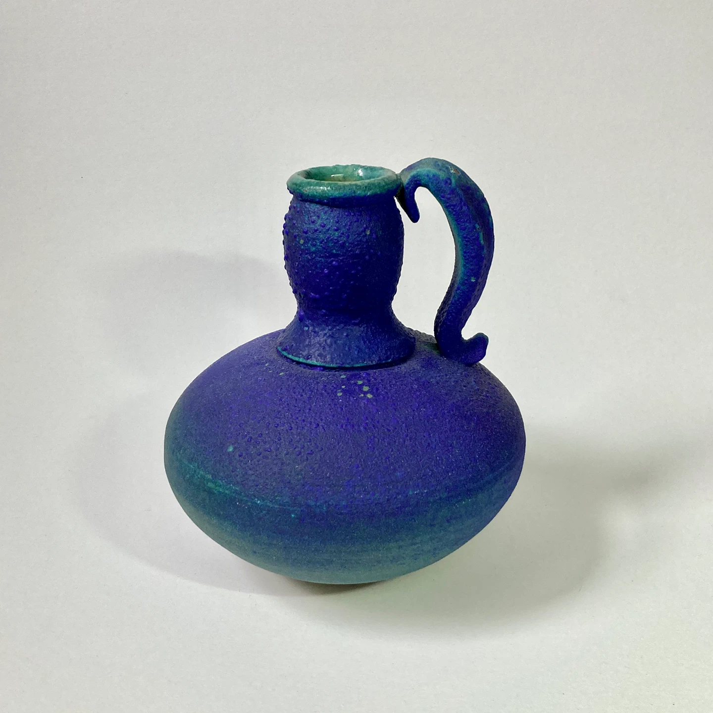 Vintage Gary Bowden NZ Studio Pottery Jug – Fat Lava Glaze - photo 5