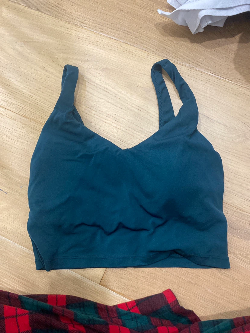 OFFLINE by Aerie Teal Sports Bra