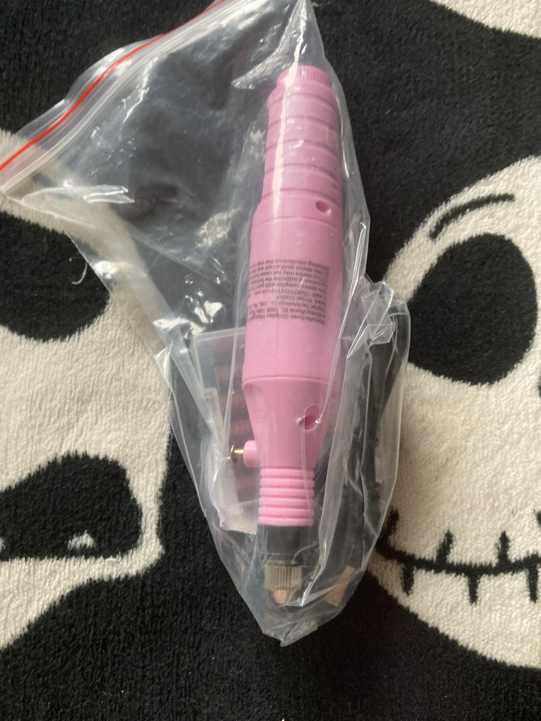 Pink Nail Drill and UV Lamp Set - photo 2