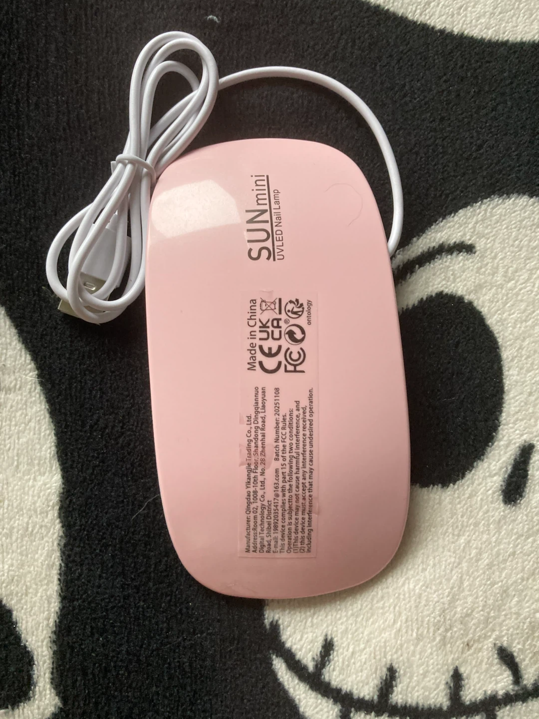 Pink Nail Drill and UV Lamp Set - photo 3