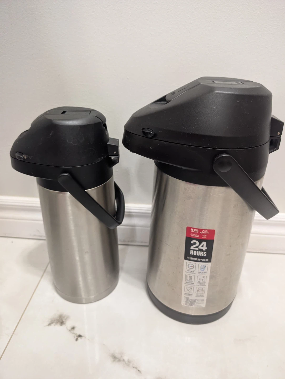 2 Stainless Steel Airpot Thermal Dispensers - photo 2