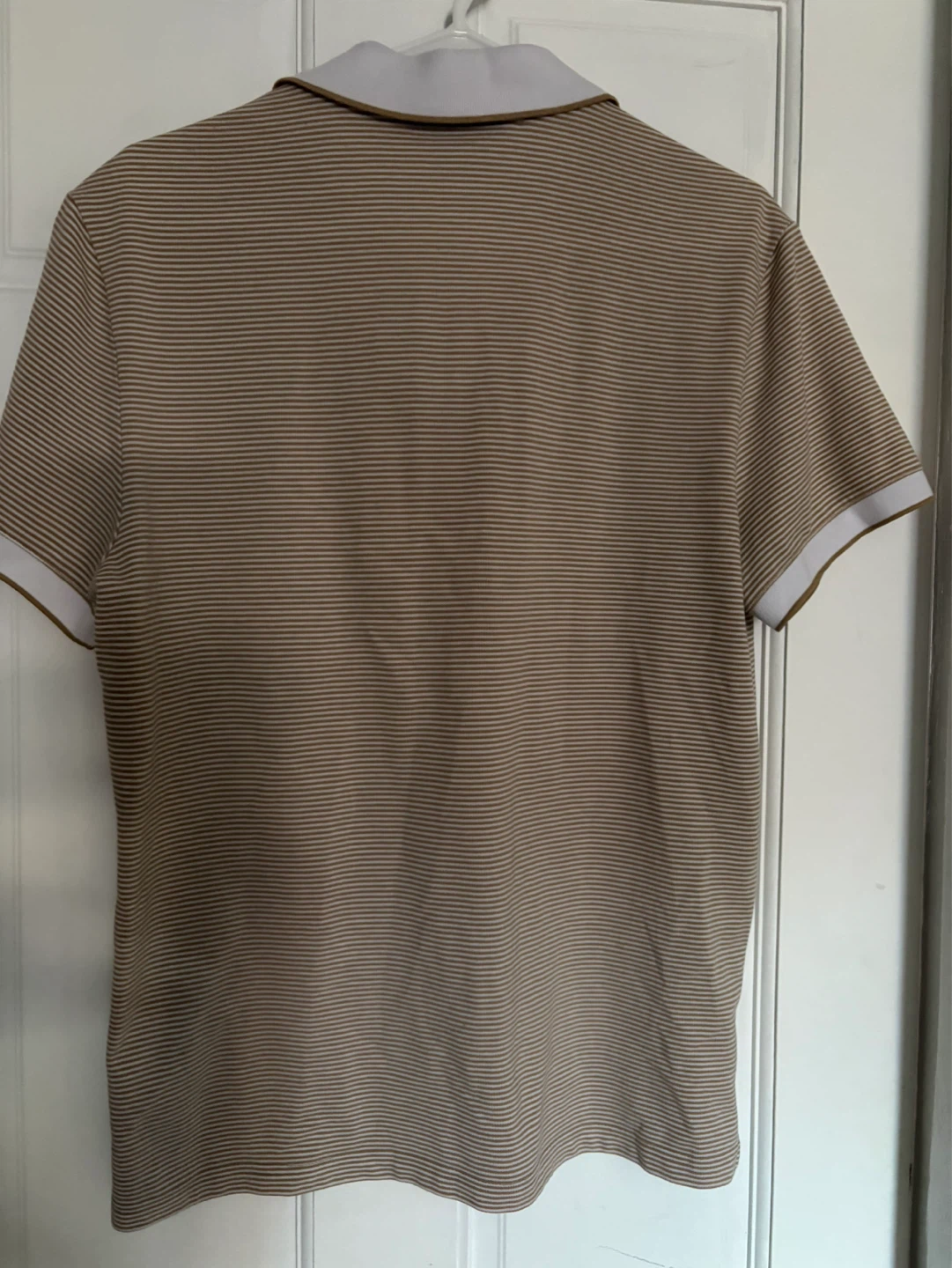 Michael Kors Striped Polo Shirt Size M - photo 2