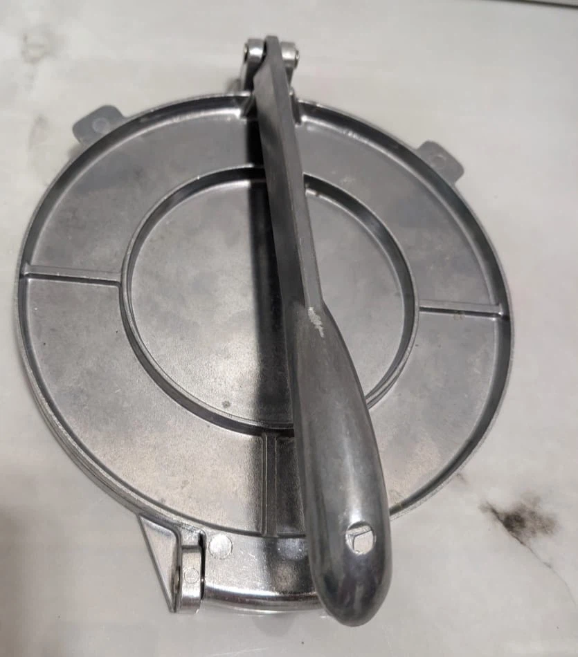 Aluminum Tortilla Press