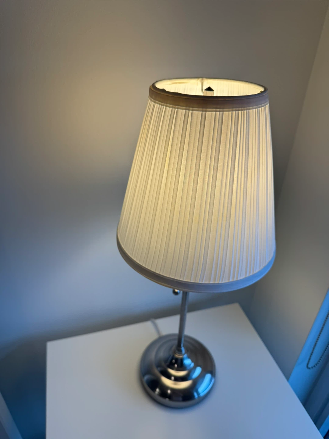 Table Lamp with Pleated Shade - photo 4