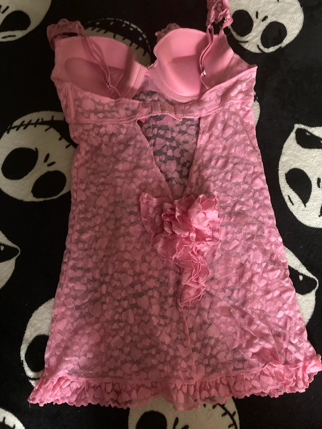 Victoria's Secret Pink Lace Babydoll - photo 2