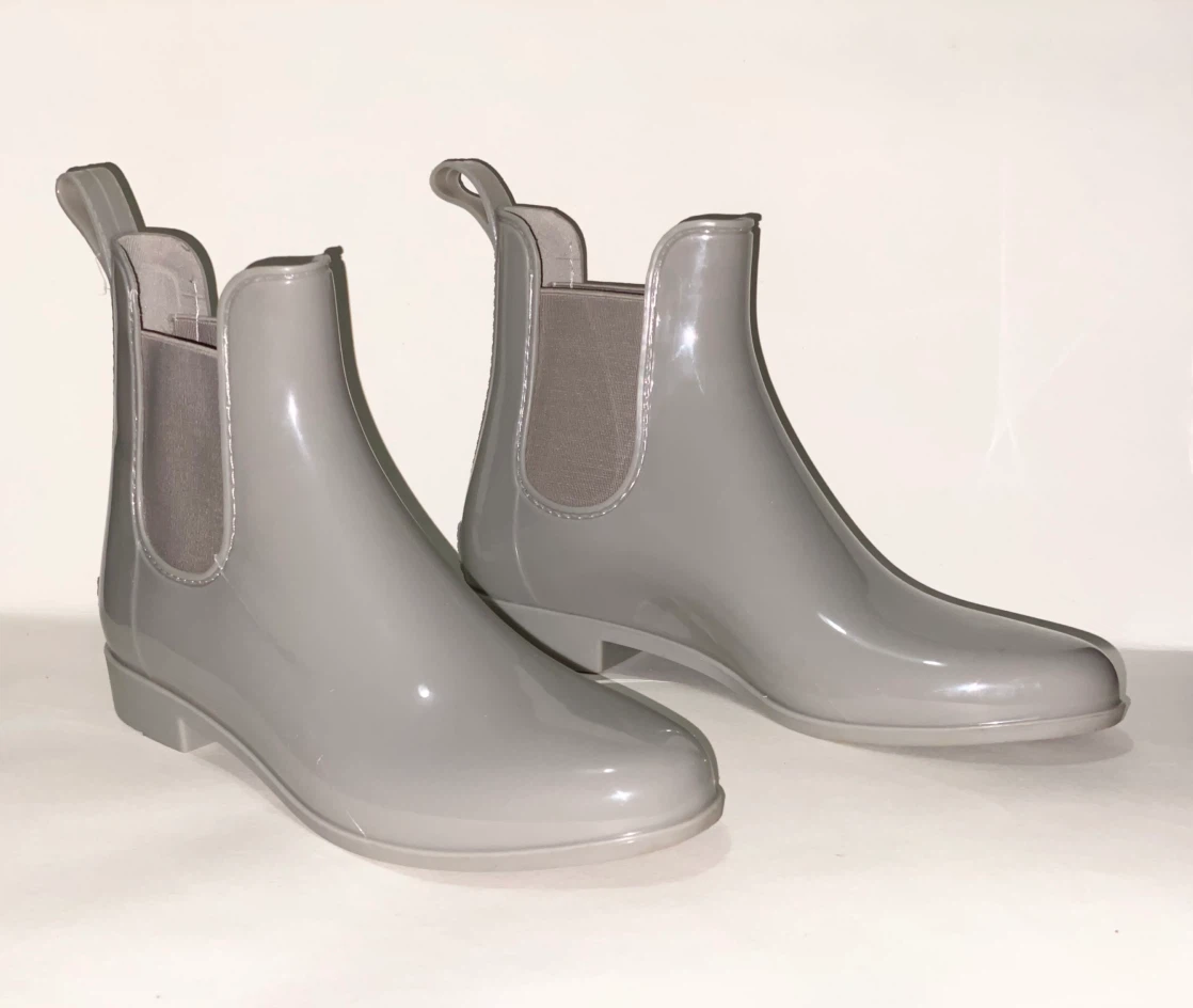 London Fog Grey Chelsea Rain Boots - photo 3