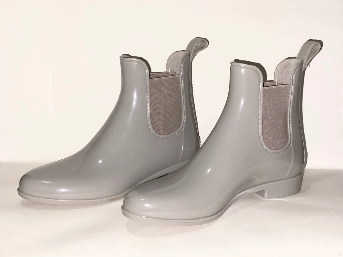 London Fog Grey Chelsea Rain Boots - photo 5