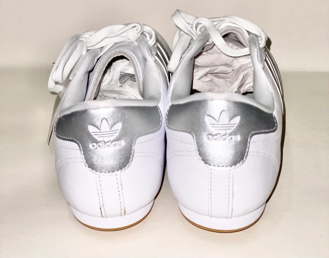 Adidas Taekwondo White Silver Stripes Sneakers - photo 5