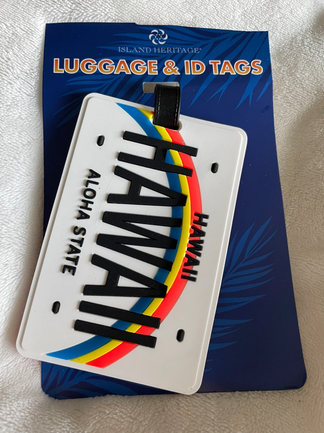 Island Heritage Hawaii License Plate Luggage Tag
