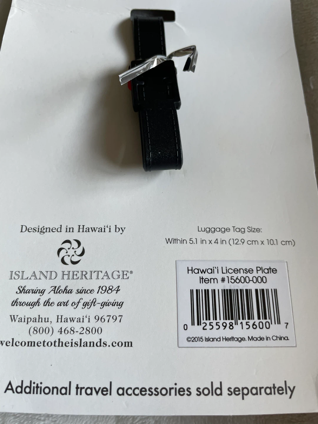 Island Heritage Hawaii License Plate Luggage Tag - photo 3