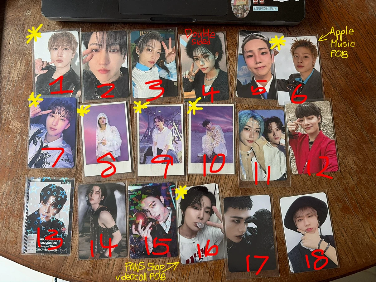Stray Kids photocards trade/buy