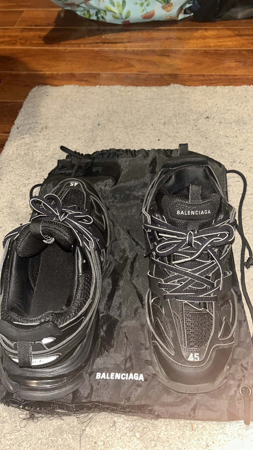 Balenciaga Track "45" Black Sneakers - photo 3
