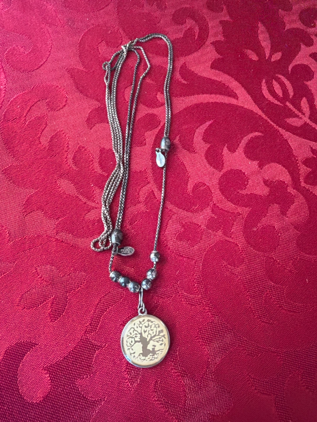 Turquoise Beaded Necklaces Set  and Tree of Life Pendants - photo 2