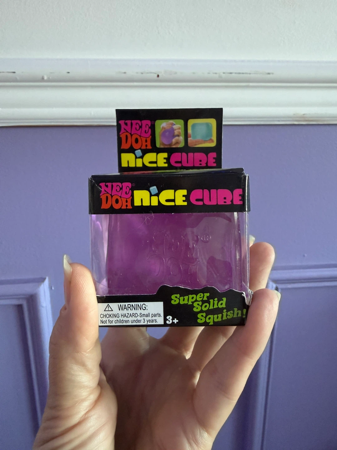 Nee Doh Nice Cube Super Solid Squishy Toy - photo 2