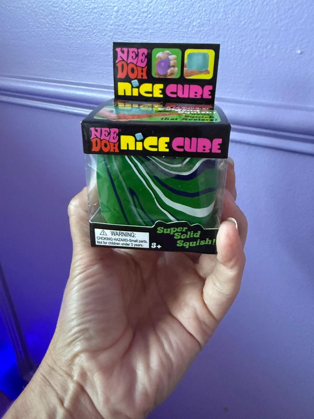 Nee Doh Nice Cube Super Solid Squishy Toy - photo 3