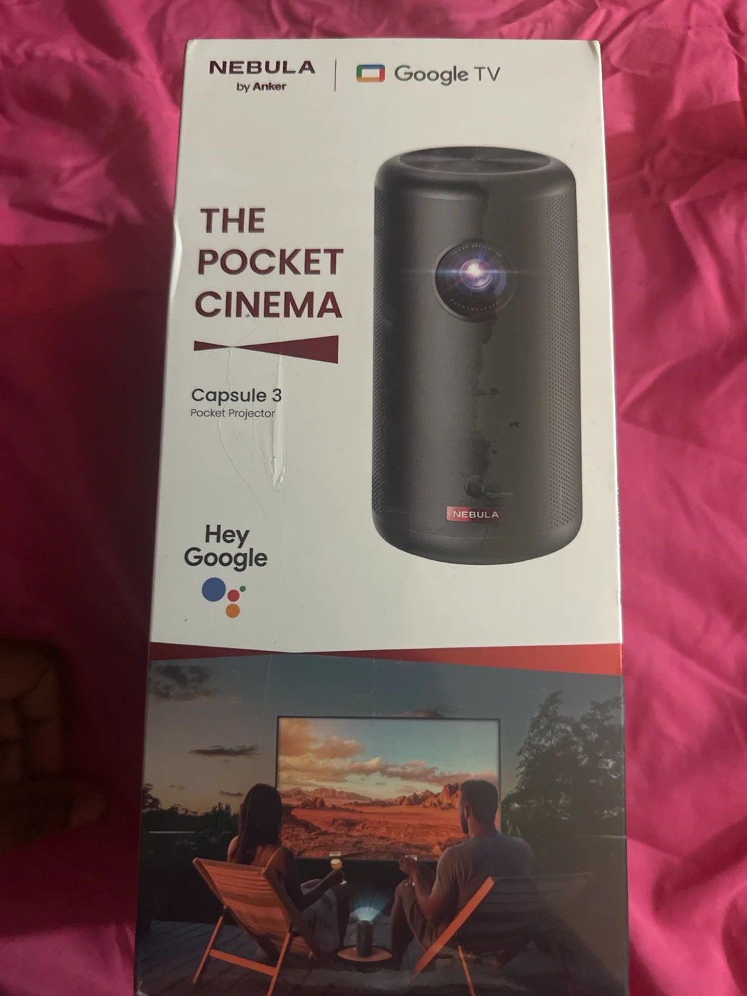 Nebula Capsule 3 Pocket Projector by Anker