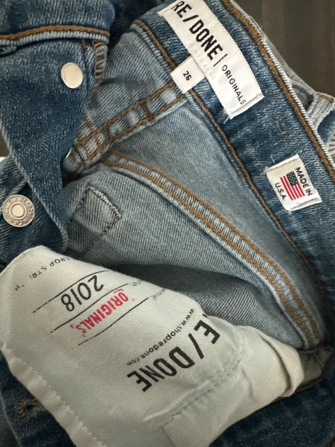RE/DONE ORIGINALS Jeans Size 26 - photo 5