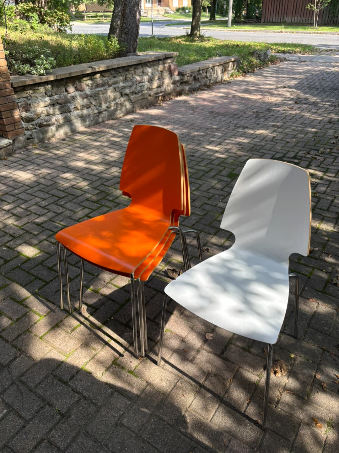 Orange Chairs (Set of 3) - photo 2