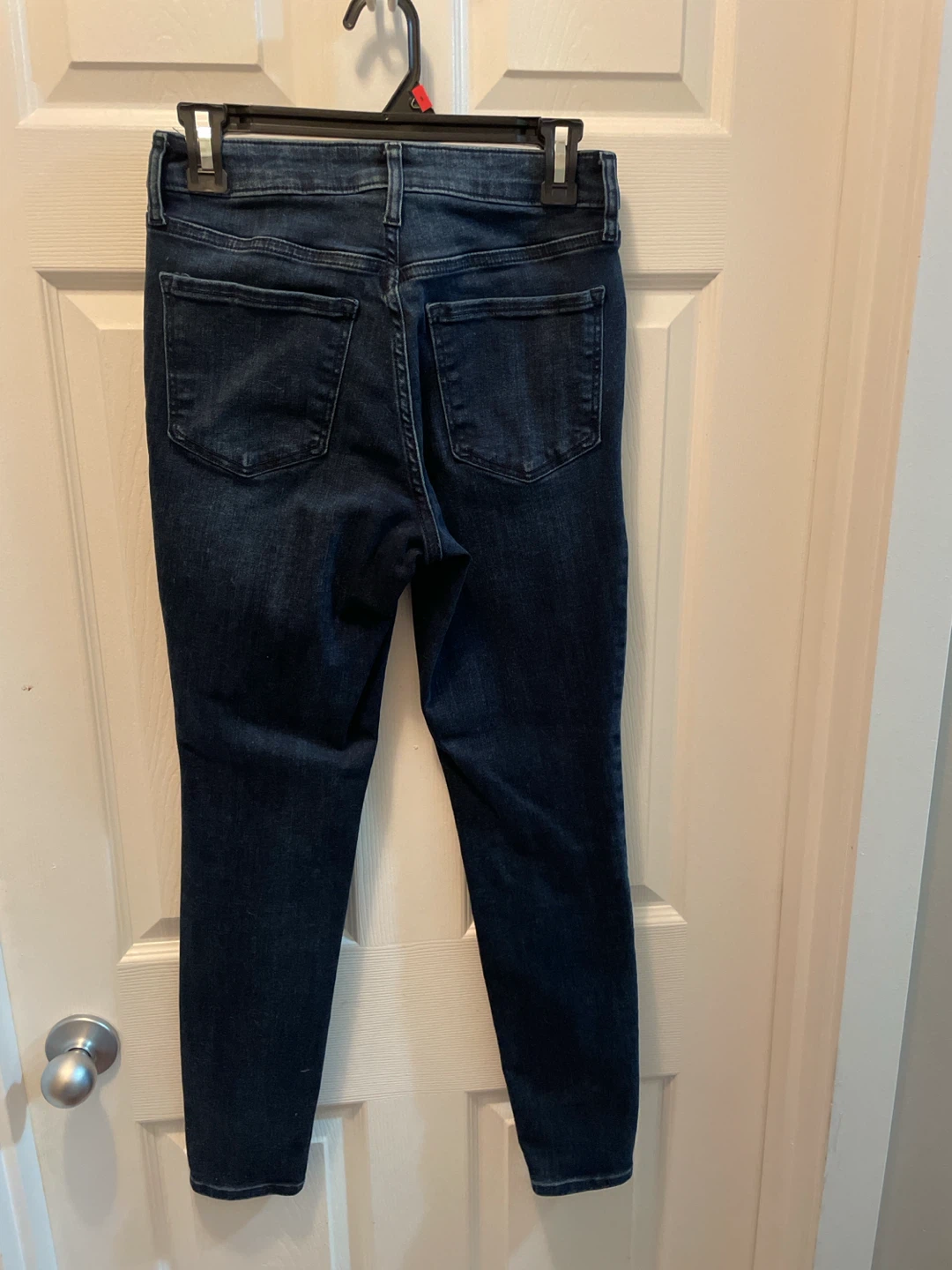Old Navy Dark Wash High Rise Rockstar Super Skinny Jeans - photo 2