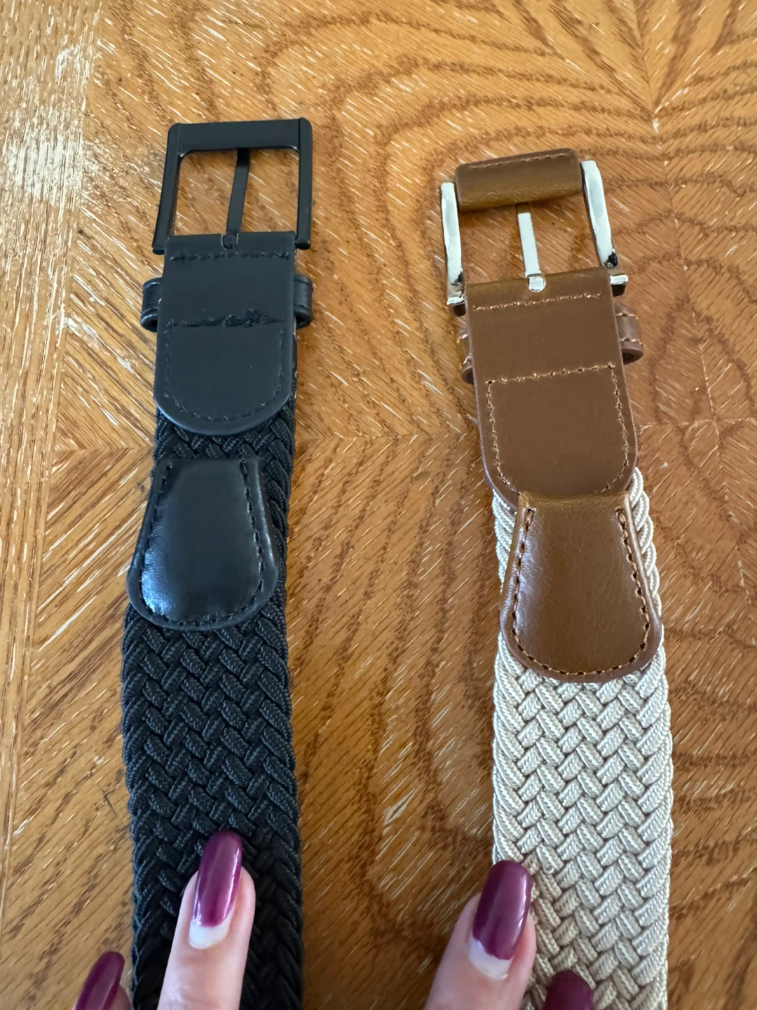 Set of 2 Woven Elastic Stretch Belts (115cm/45”.) - photo 4