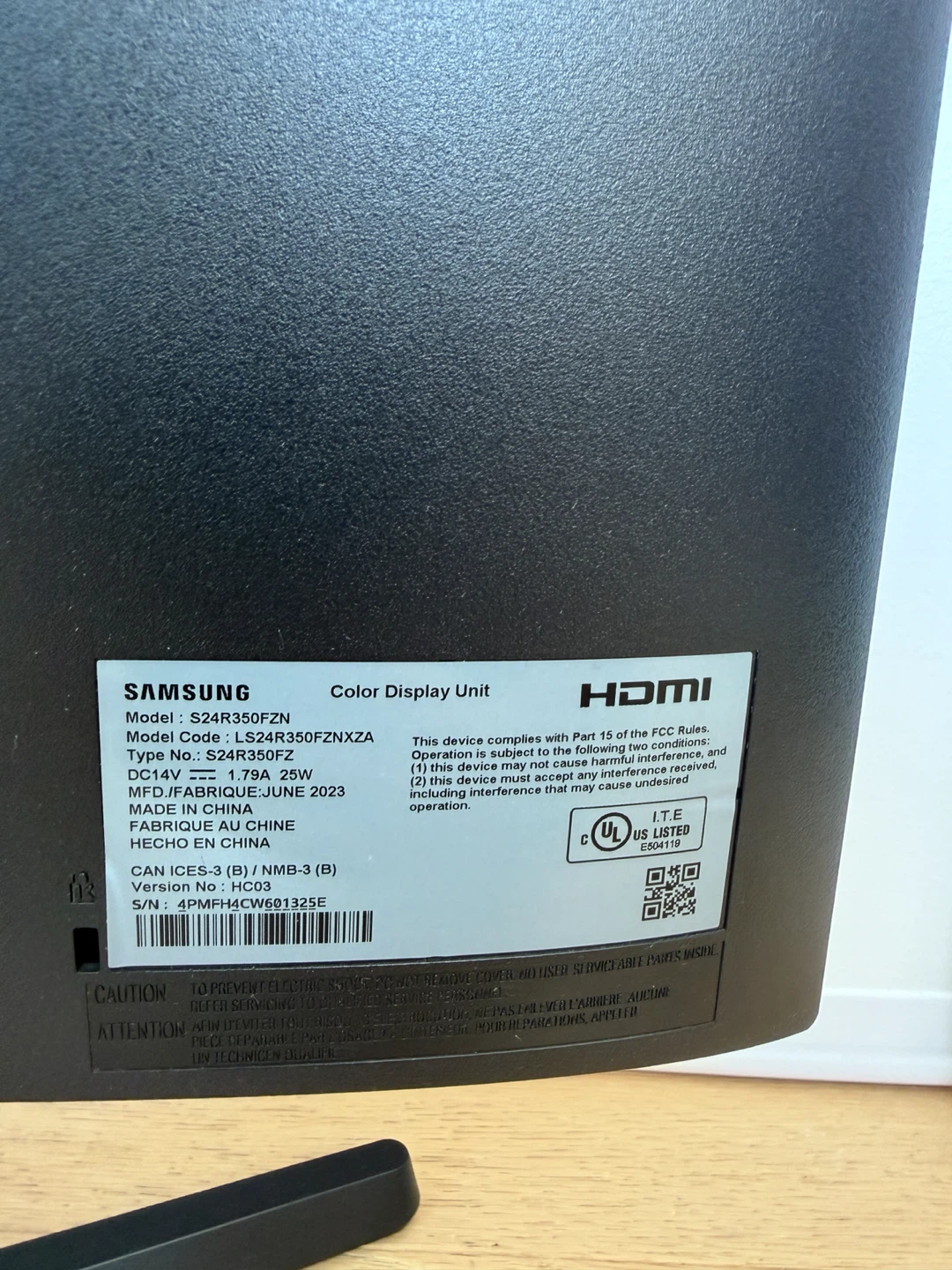 Samsung 24” Full HD IPS Monitor - photo 4