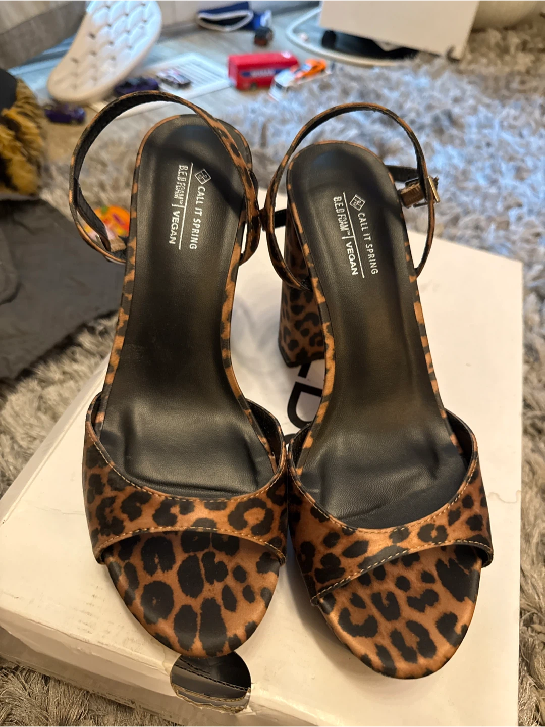 Call It Spring Leopard Print Platform Heels - photo 3