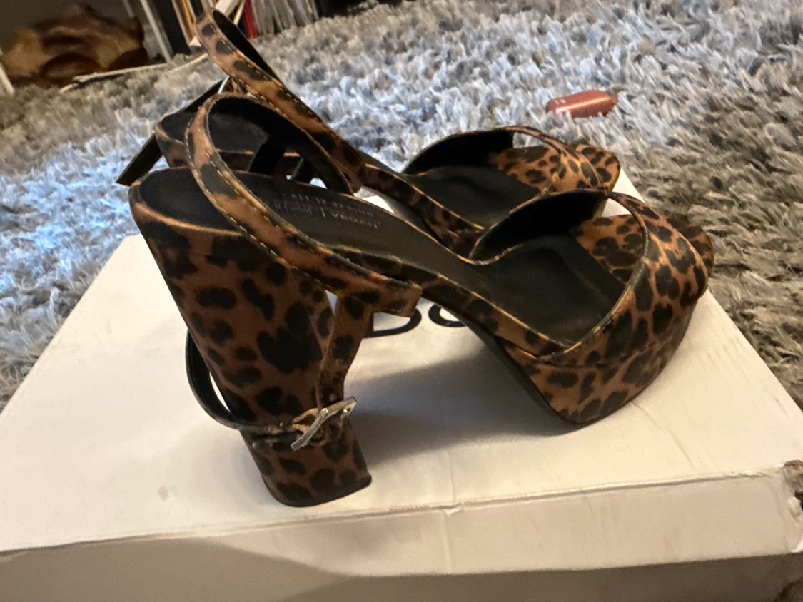 Call It Spring Leopard Print Platform Heels - photo 4