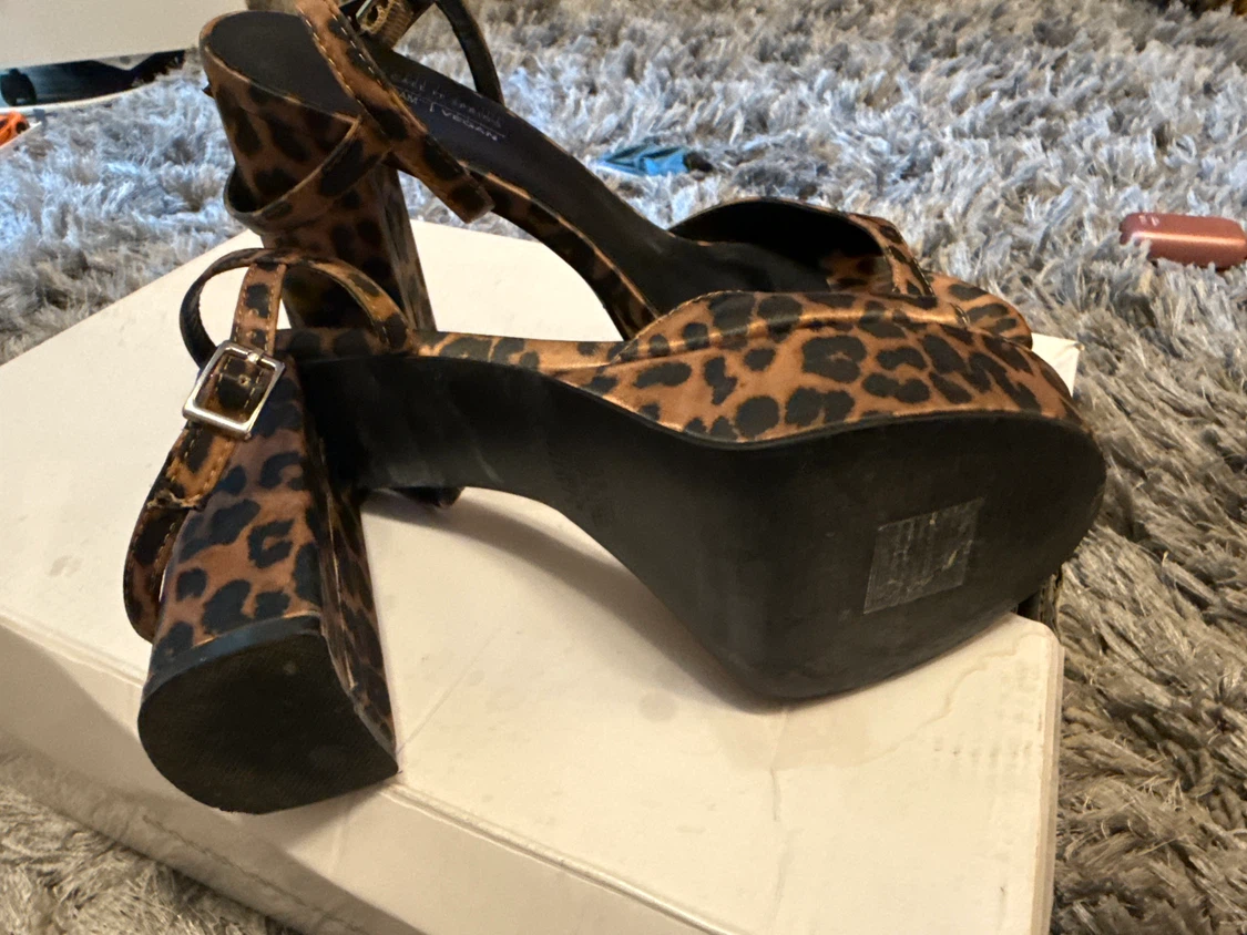 Call It Spring Leopard Print Platform Heels - photo 5