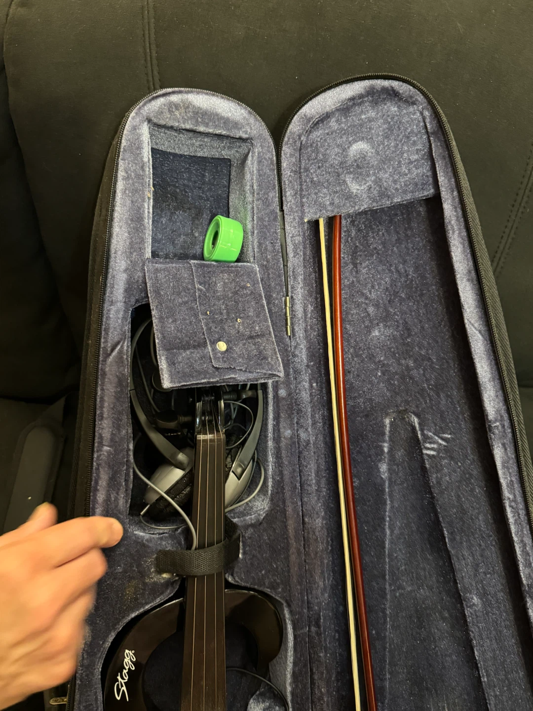 Stagg Electric Violin with case & accessories - photo 2