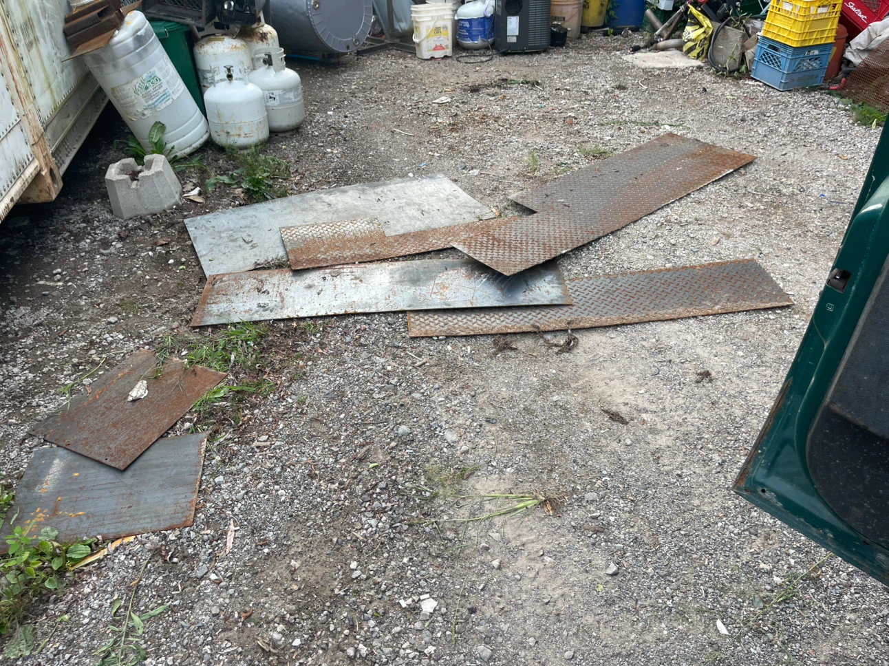 Assorted Steel and checkered  Plate Sheets