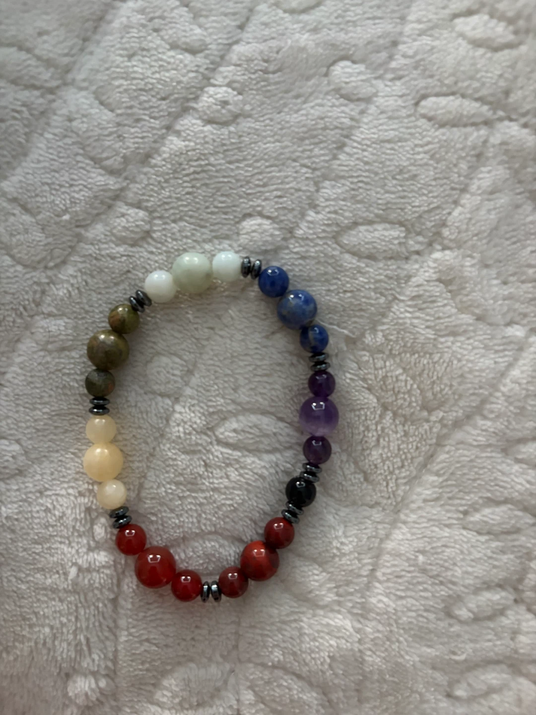 Chakra Beaded Bracelet