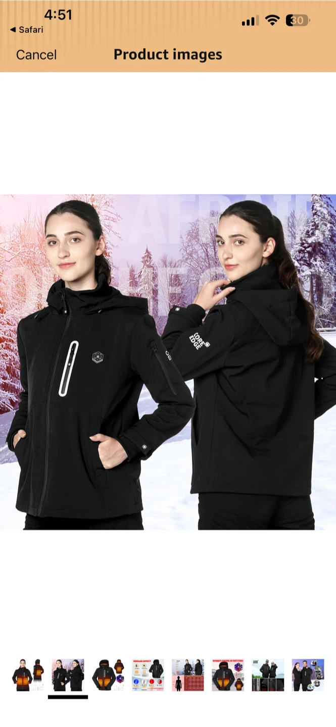 BNWT CoreEdge Heated Jacket - Size XL Women - photo 2