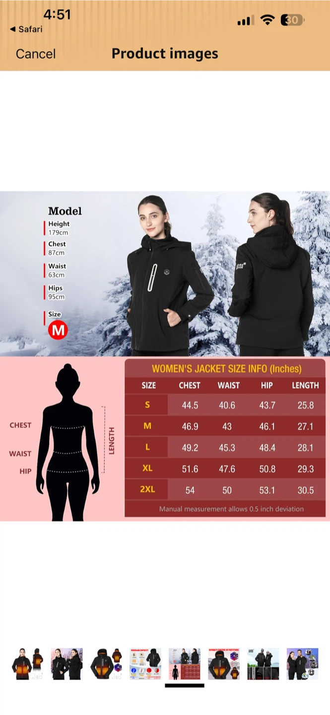 BNWT CoreEdge Heated Jacket - Size XL Women - photo 4