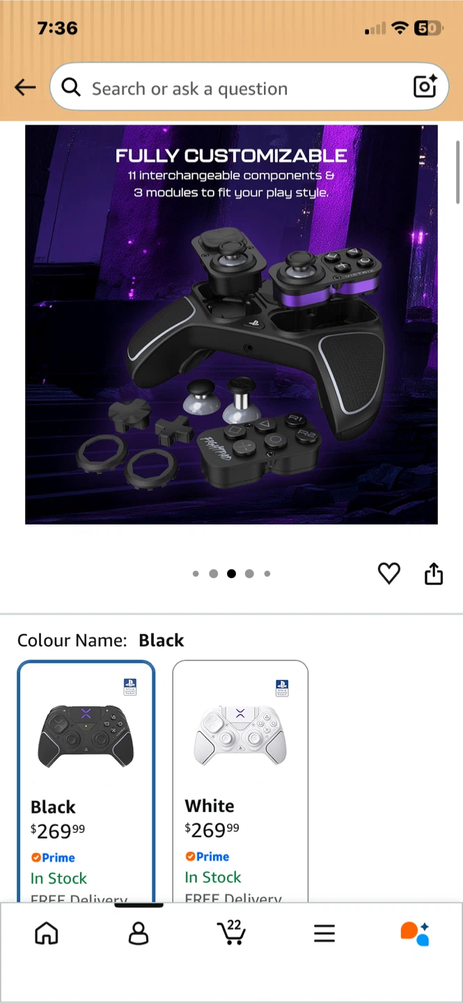 Turtle Beach Victrix Pro BFG Reloaded Controller - Black - photo 3