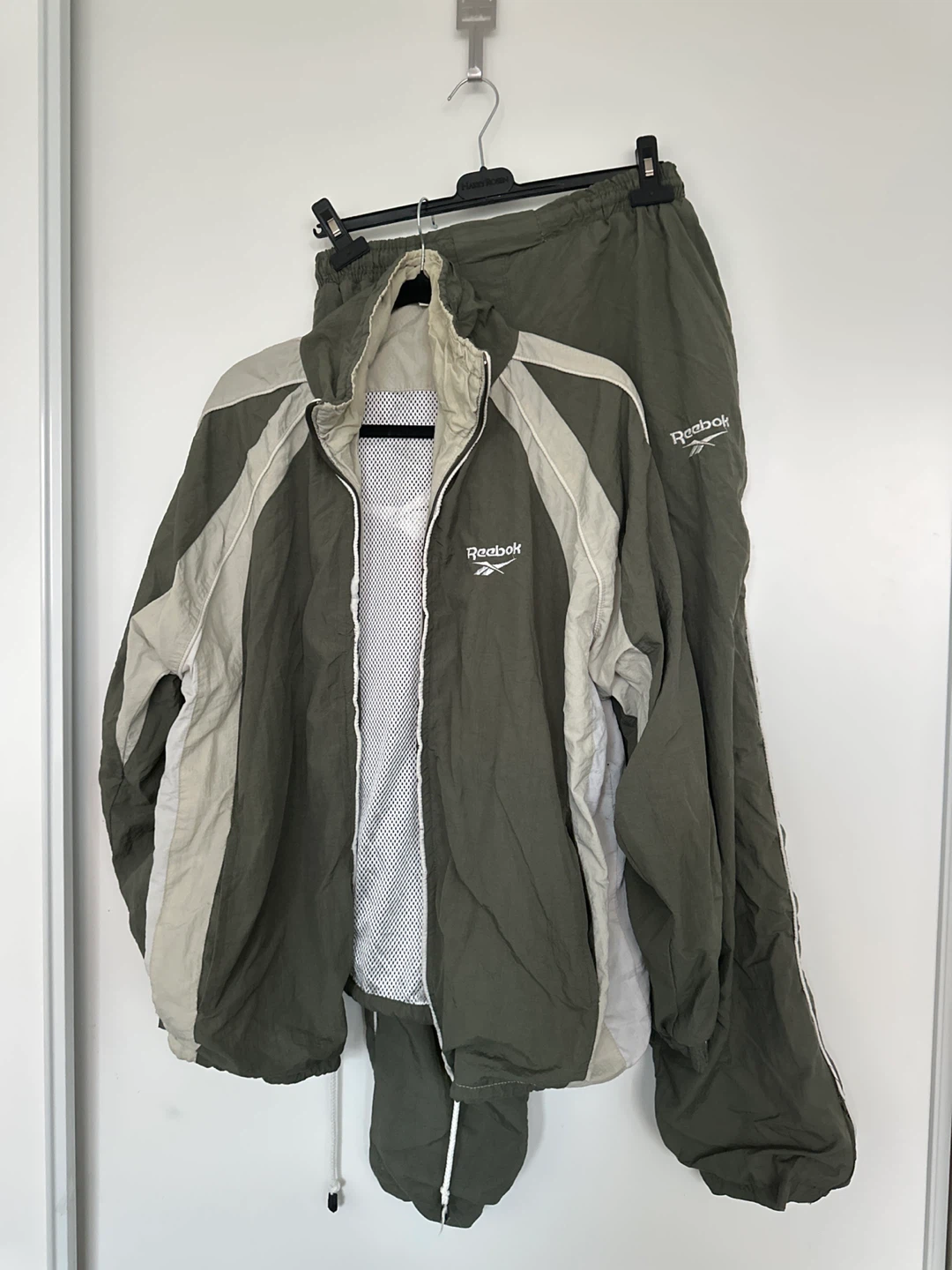 Reebok Tracksuit Set - Green Size L