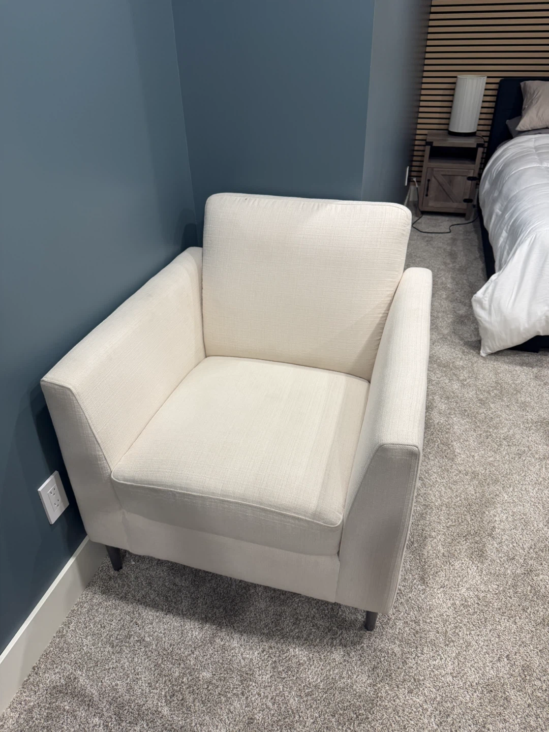 Cream Armchair