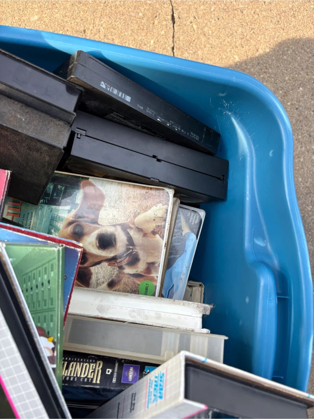 Assorted DVDs and VHS Tapes - photo 5