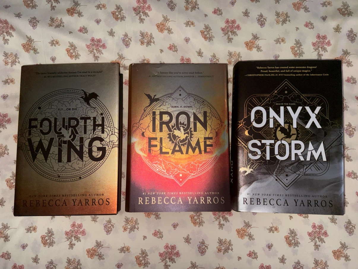 The Empyrean Series: Fourth Wing, Iron Flame, Onyx Storm