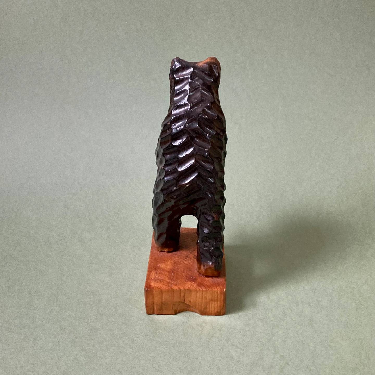 Vintage Folk Art Bear Carving - photo 2