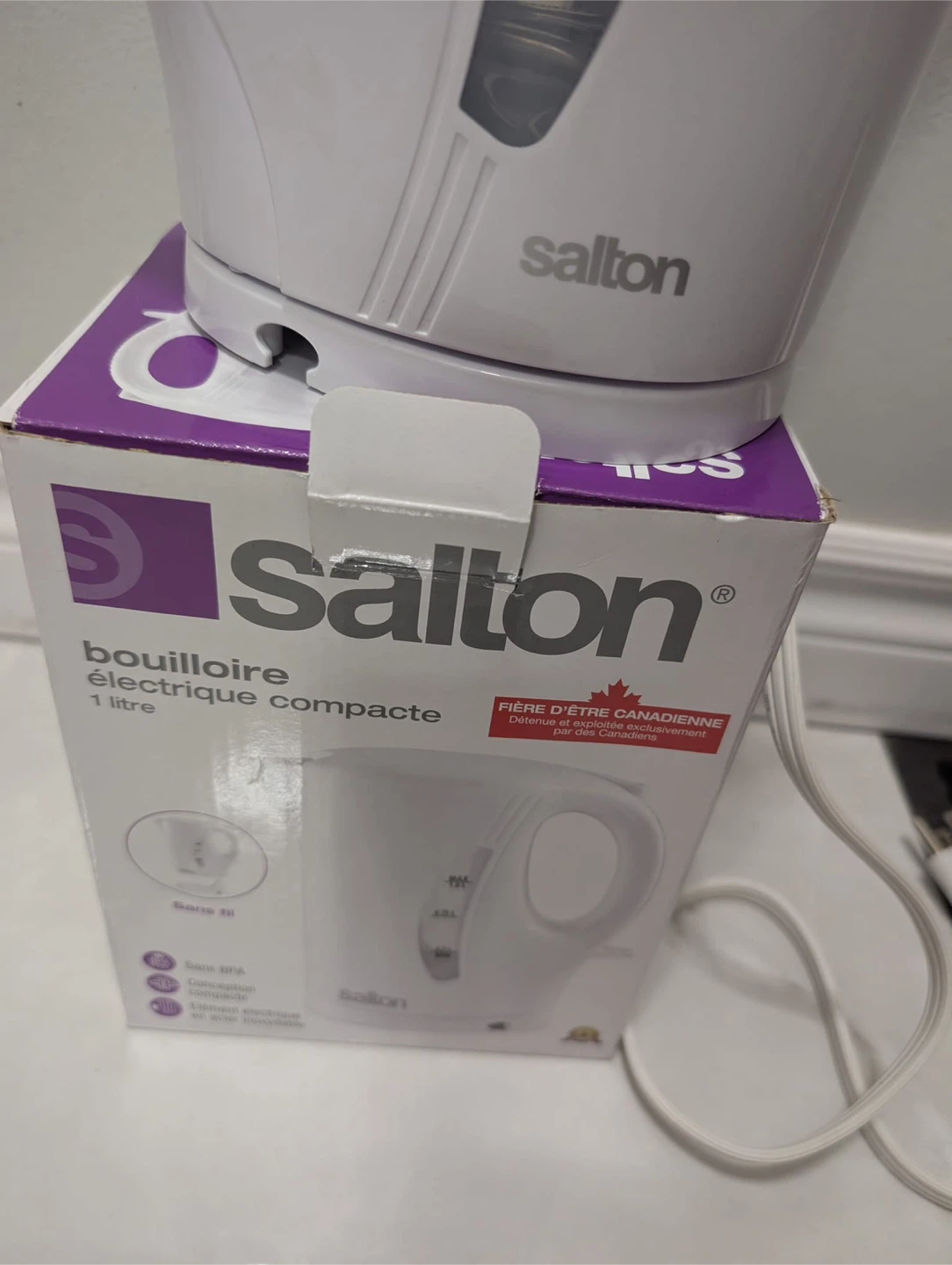 Salton 1 Litre Electric Kettle & Rice Cooker and Steamer - photo 3