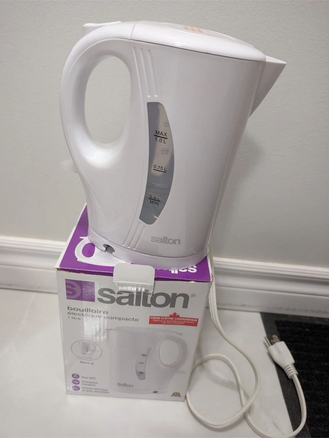 Salton 1 Litre Electric Kettle & Rice Cooker and Steamer - photo 4