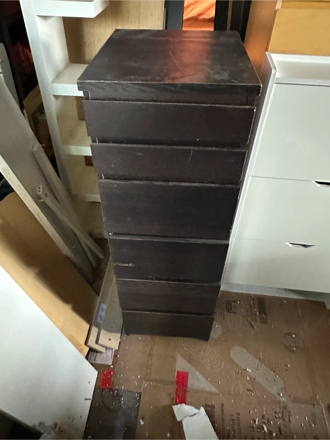 IKEA MALM Dresser with Mirror - photo 2