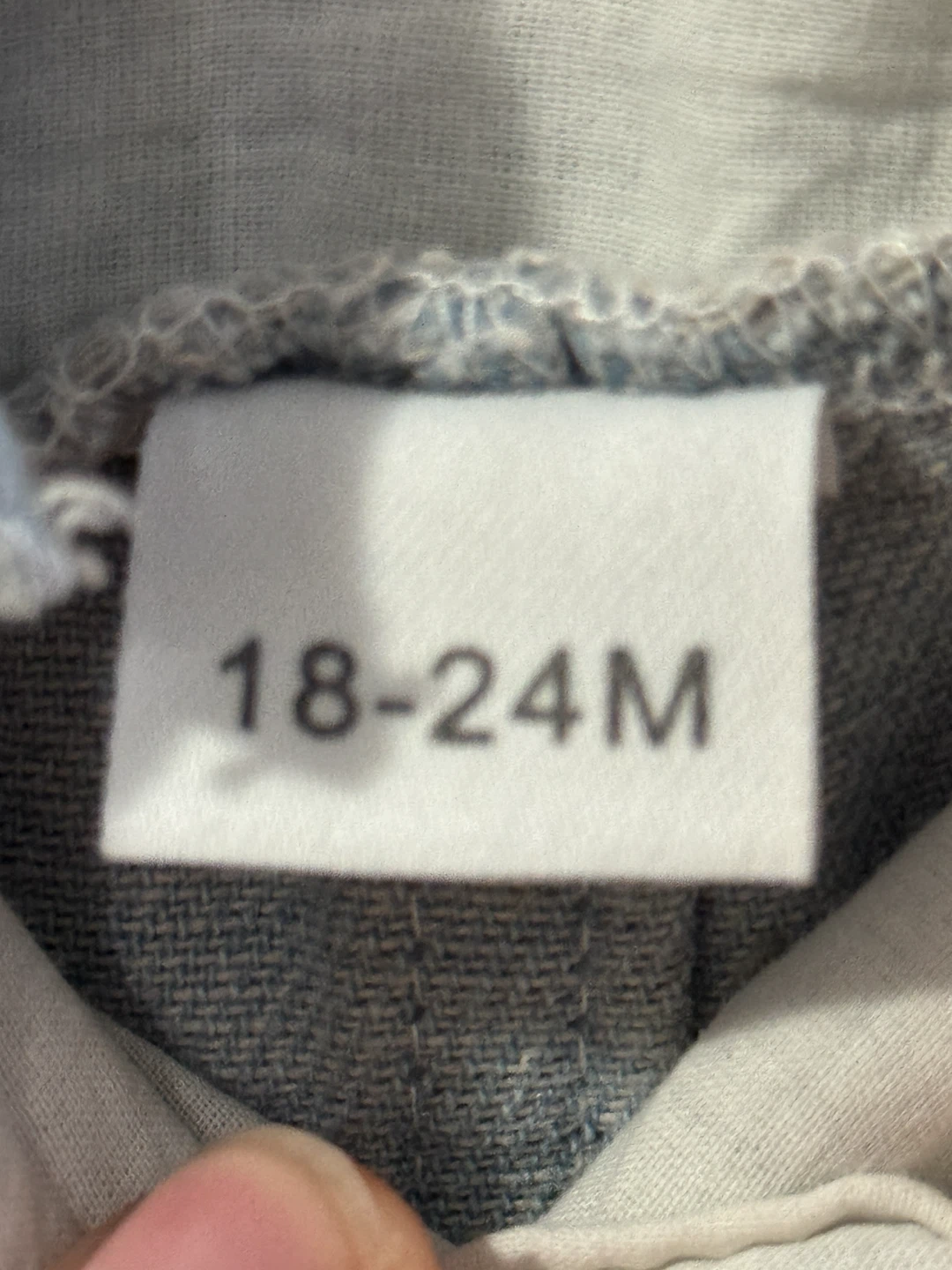 Baby Denim Overalls - 18-24 Months - photo 3